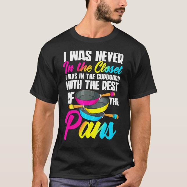 Pansexual Pansexual Pride Pansexual Pans Pans T Shirt (Framsida)