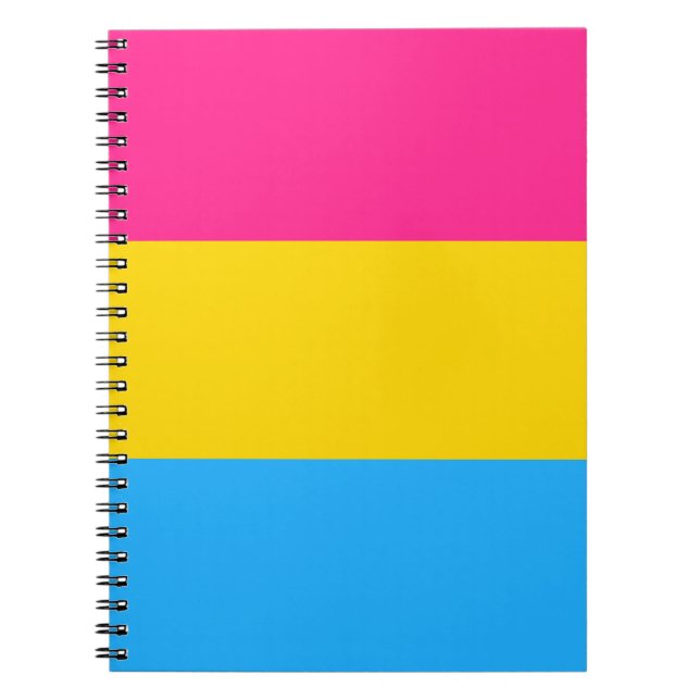 Pansexual Pride Anteckningsbok (Framsidan)
