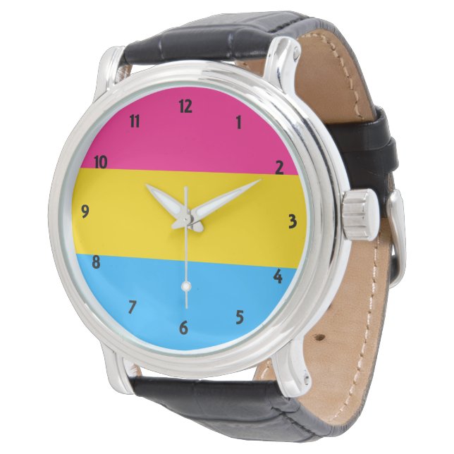 Pansexual Pride Armbandsur (Vinklad)