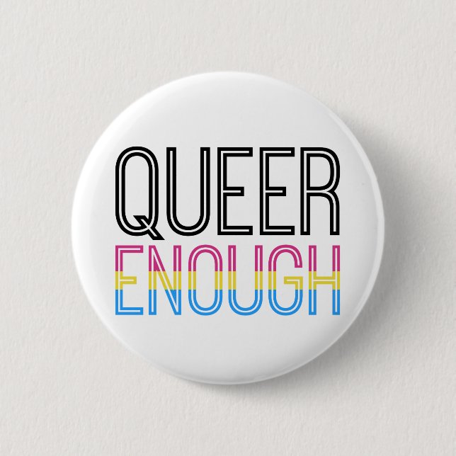 Pansexual pride - bögen nog knäppas knapp (Framsida)