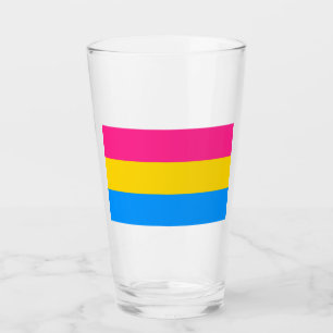 Pansexual Pride Färg Glaskopp