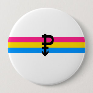 Pansexual Pride Flagga Knapp