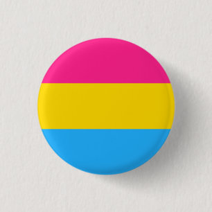 Pansexual Pride Flagga-knapp Knapp