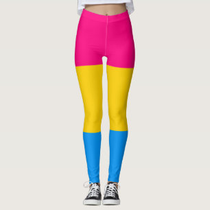 Pansexual Pride Flagga Leggings
