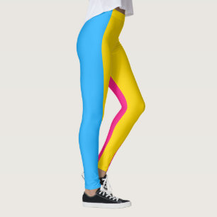 Pansexual Pride Flagga LGBTQ Leggings