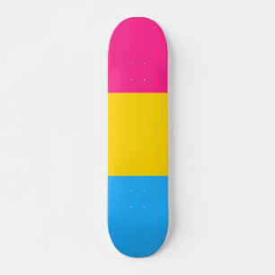 Pansexual Pride Flagga LGBTQ Mini Skateboard Bräda 18,5 Cm