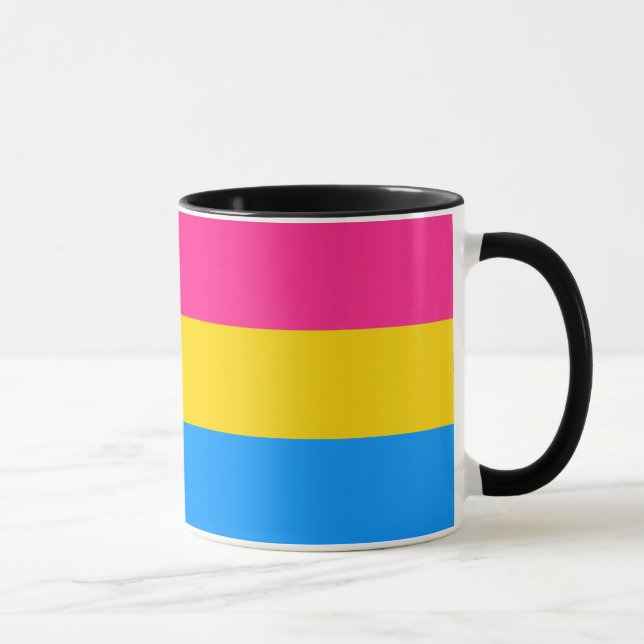 Pansexual Pride Flagga Mugg (Höger)