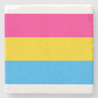 Pansexual Pride Flagga Stenunderlägg