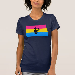 Pansexual Pride Flagga T Shirt