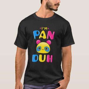Pansexual Pride Gift Pan Flagga LGBTQ Cute I är Pa T Shirt