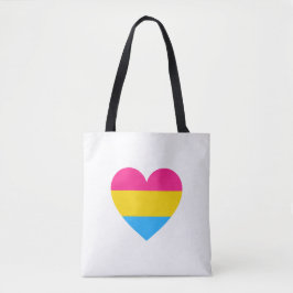Pansexual Pride Heart Tygkasse