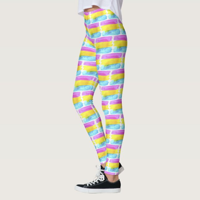Pansexual Pride Leggings (Vänster)