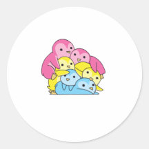 Pansexual Pride Lgbtq Cute Penguin