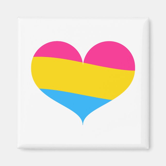 Pansexual Pride Magnet (Framsidan)