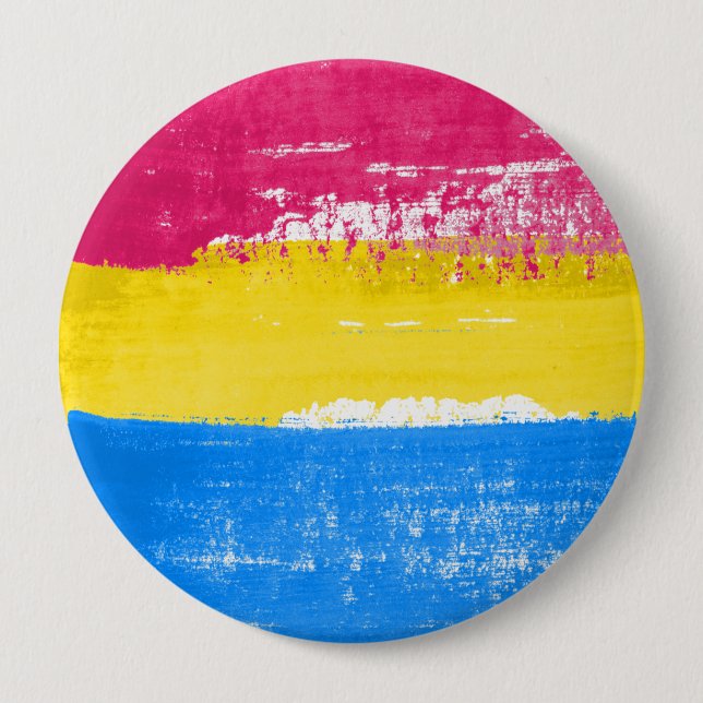 Pansexual Pride Paint Knapp (Framsida)