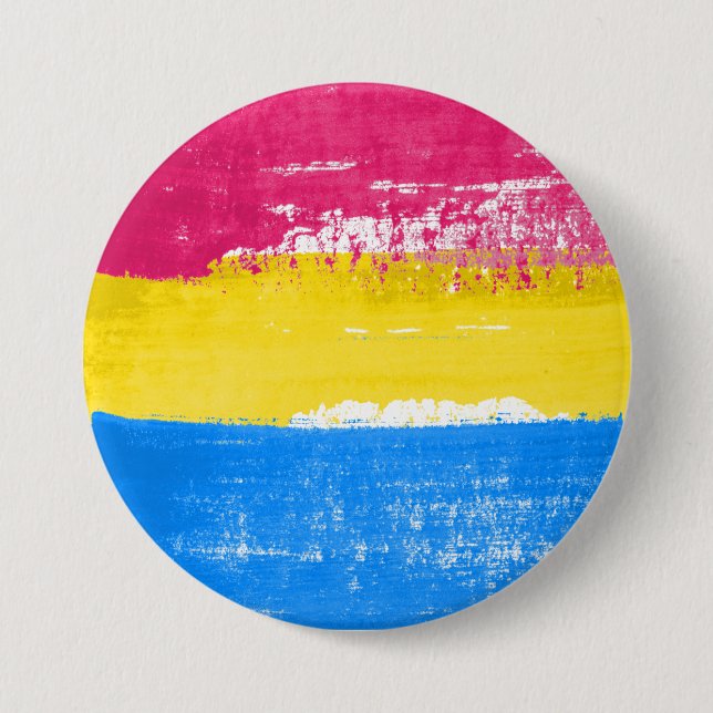 Pansexual Pride Paint Knapp (Framsida)