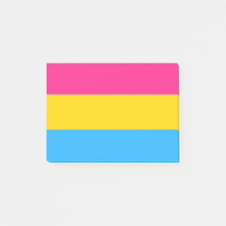 Pansexual Pride Post-it Block