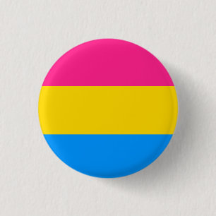 Pansexual prideflagga knapp
