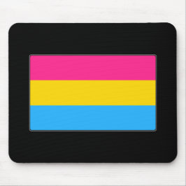 Pansexual prideflagga musmatta