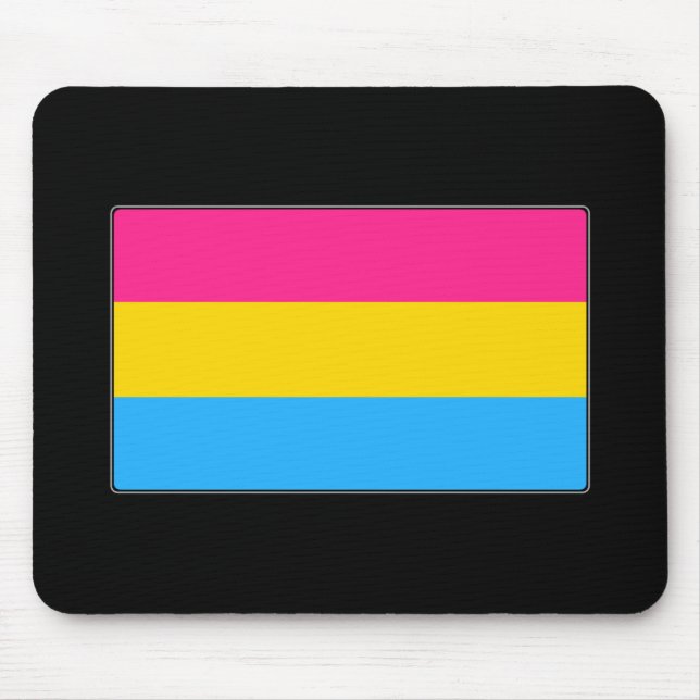 Pansexual prideflagga musmatta (Framsidan)