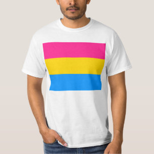 Pansexual pridet-skjorta t shirt