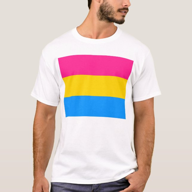 Pansexual pridet-skjorta t shirt (Framsida)