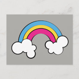 Pansexual | Regnbågdesign | Vykort