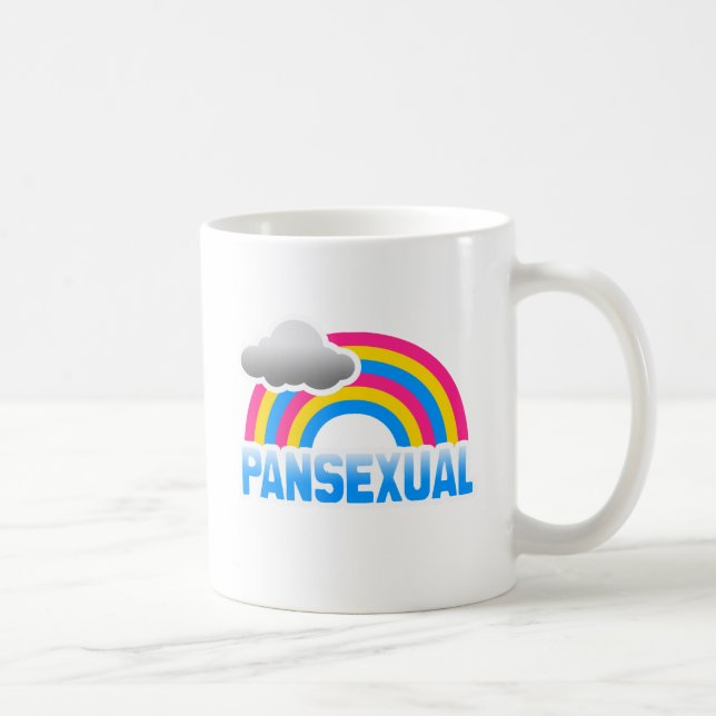 PANSEXUAL REGNBÅGE KAFFEMUGG (Höger)