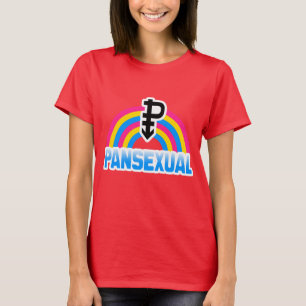 PANSEXUAL REGNBÅGEFLAGGA T SHIRT