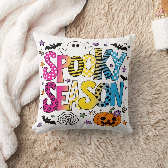 Pansexual Spooky Season Halloween Kudde (Filt)