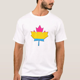 Pansexualitets stolthet lönnlöv T-Shirt