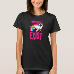 Pansexuals finns i Loch Ness Monster Nessie Pan Pr T Shirt