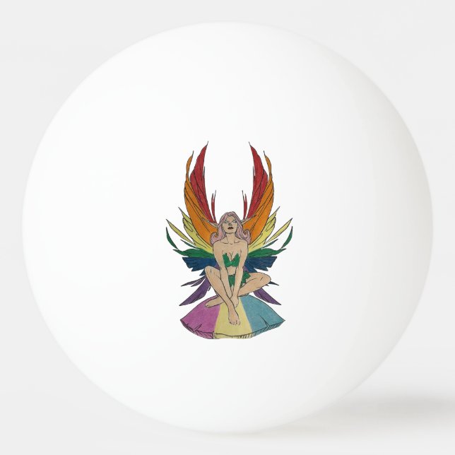 Pansexuell fe pingisboll (Framsidan)