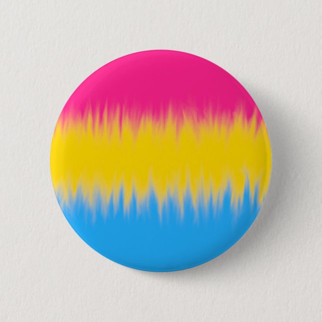 Pansexuell flaggknapp knapp (Framsida)