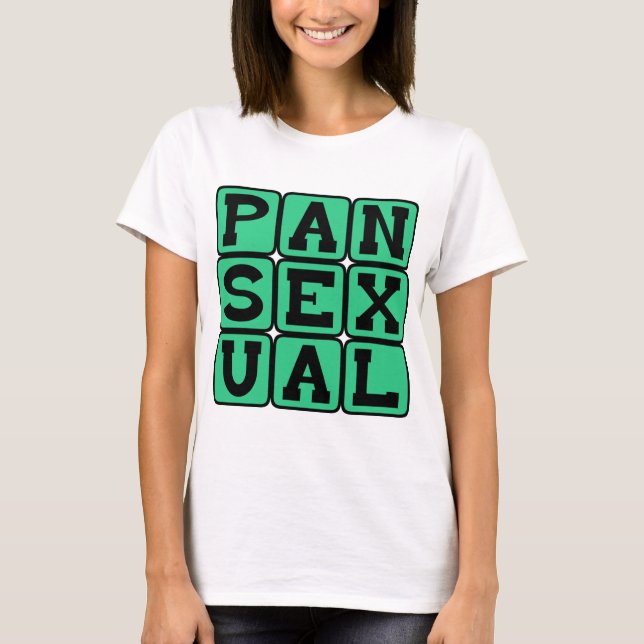Pansexuell, Omnisexuell T-shirt (Framsida)