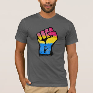 Pansexuell Pride Fist T Shirt