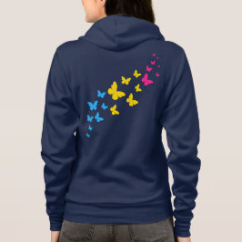 Pansexuell Pride Fjärilsstig T Shirt