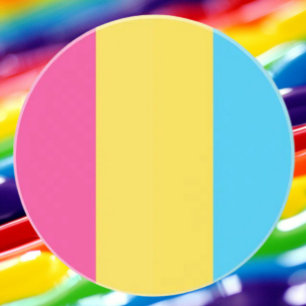 Pansexuell stolthet sandstens coaster underlägg