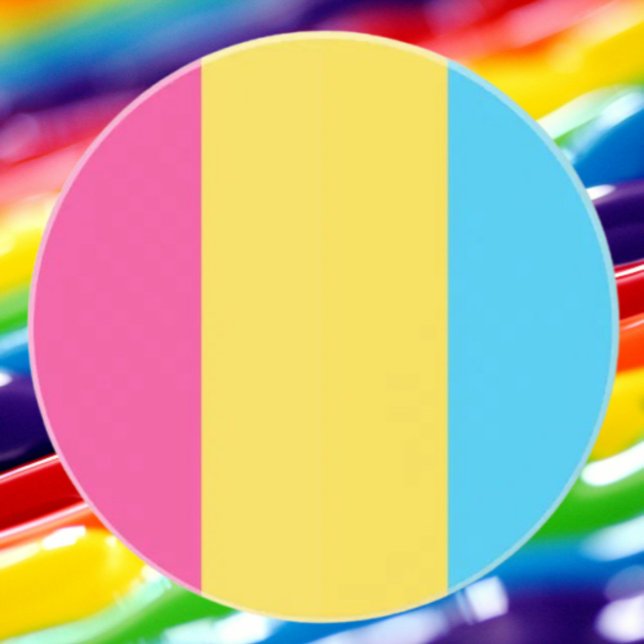Pansexuell stolthet sandstens coaster underlägg (Skapare uppladdad)