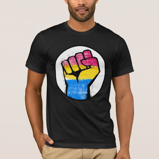 Pansexuell stolthet T-shirt (Framsida)
