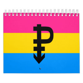 Pansexuell stolthetsflagga kalender