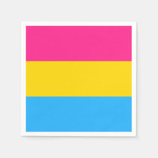 Pansexuell stolthetsflagga LGBTQ Pappersservett
