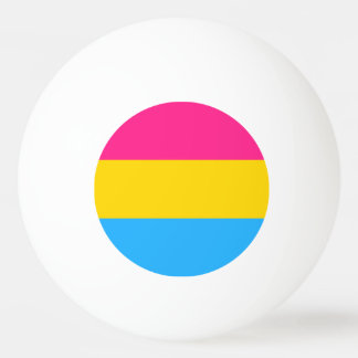 Pansexuell stolthetsflagga LGBTQ Pingisboll