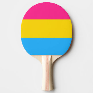 Pansexuell stolthetsflagga LGBTQ Pingisracket