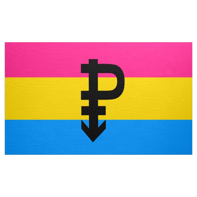 Pansexuell stolthetsflagga tyg (Yard)