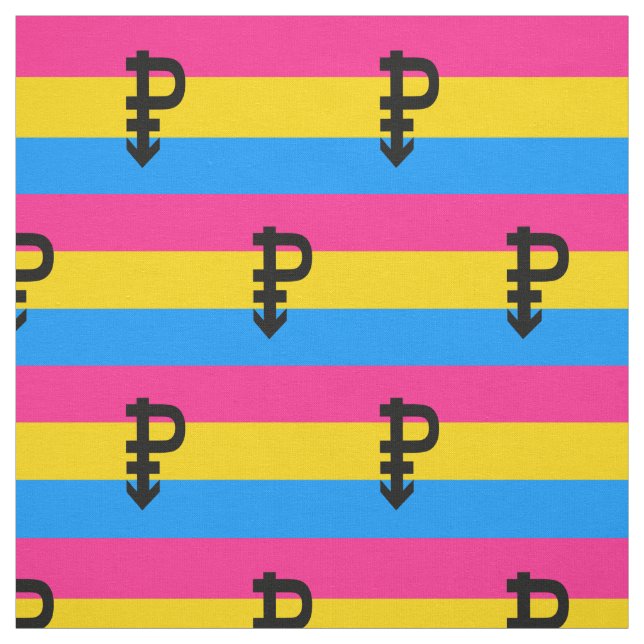 Pansexuell stolthetsflagga tyg (Provkarta)