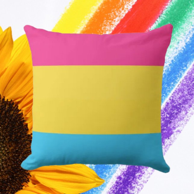Pansexuell Stolthetskomfort Kudde (Skapare uppladdad)