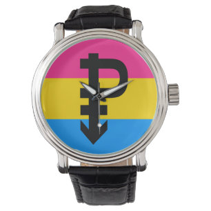 PANSEXUELLT PRIDE FLAGGA ARMBANDSUR