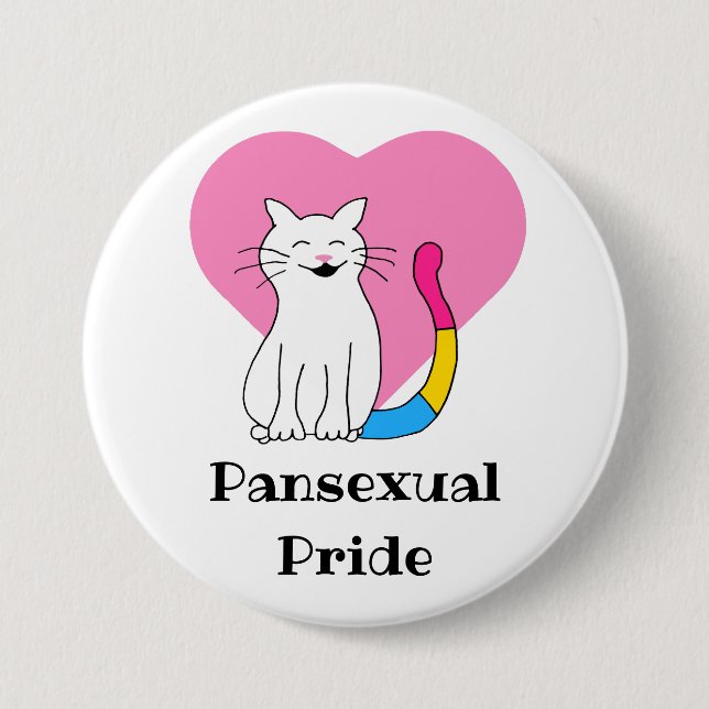 Pansexuellt Pride Kat Knapp (Framsida)