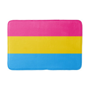 Pansexuellt Pride (Pan Flagga) Badrumsmatta